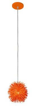One Light Mini Pendant<br /><span style="color:#4AB0CE;">Entrega: 4-10 dias en USA</span><br /><span style="color:#4AB0CE;font-size:60%;">PREGUNTE POR ENTREGA EN PANAMA</span><br />Collection: Urchin<br />Finish: Electric Pumpkin