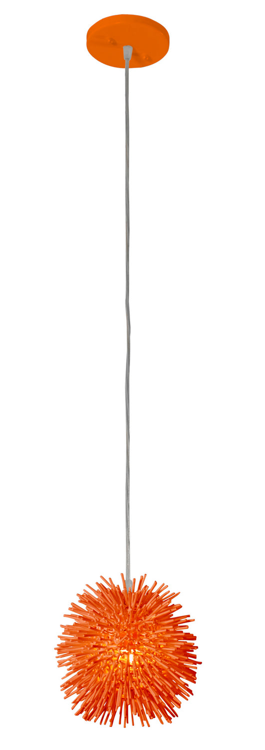 One Light Mini Pendant<br /><span style="color:#4AB0CE;">Entrega: 1-2 semanas en USA</span><br /><span style="color:#4AB0CE;font-size:60%;">PREGUNTE POR ENTREGA EN PANAMA</span><br />Collection: Urchin<br />Finish: Electric Pumpkin