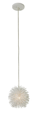 One Light Mini Pendant<br /><span style="color:#4AB0CE;">Entrega: 4-10 dias en USA</span><br /><span style="color:#4AB0CE;font-size:60%;">PREGUNTE POR ENTREGA EN PANAMA</span><br />Collection: Urchin<br />Finish: White