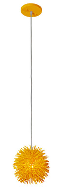 One Light Mini Pendant<br /><span style="color:#4AB0CE;">Entrega: 4-10 dias en USA</span><br /><span style="color:#4AB0CE;font-size:60%;">PREGUNTE POR ENTREGA EN PANAMA</span><br />Collection: Urchin<br />Finish: Un-Mellow Yellow