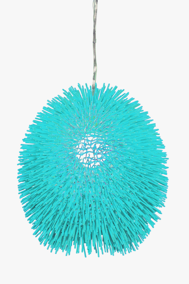 One Light Pendant<br /><span style="color:#4AB0CE;">Entrega: 4-10 dias en USA</span><br /><span style="color:#4AB0CE;font-size:60%;">PREGUNTE POR ENTREGA EN PANAMA</span><br />Collection: Urchin<br />Finish: Aqua Velvet