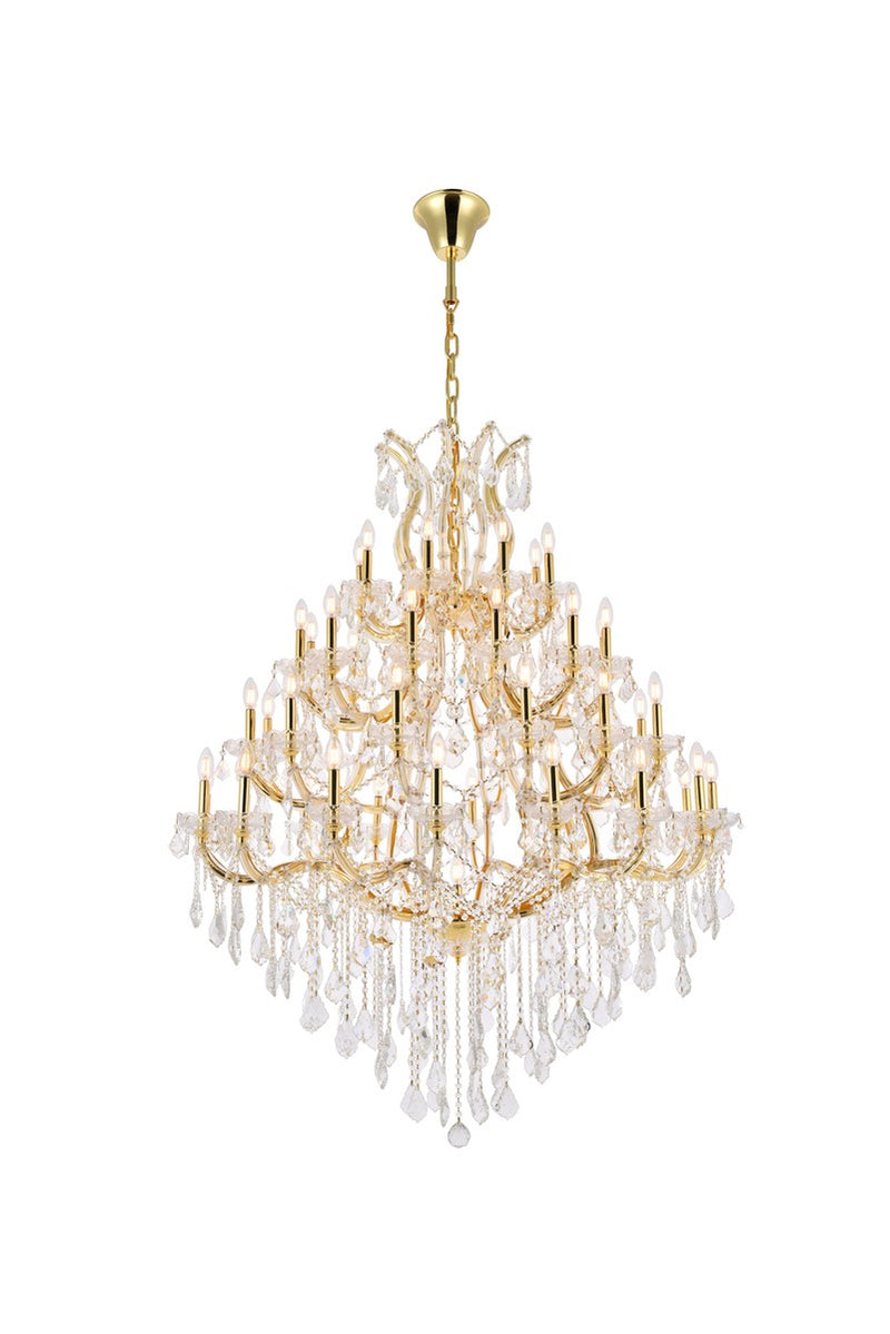 Elegant Lighting - 2800G46G/RC - 49 Light Chandelier - Maria Theresa - Gold