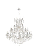 Elegant Lighting - 2800G52C/RC - 41 Light Chandelier - Maria Theresa - Chrome
