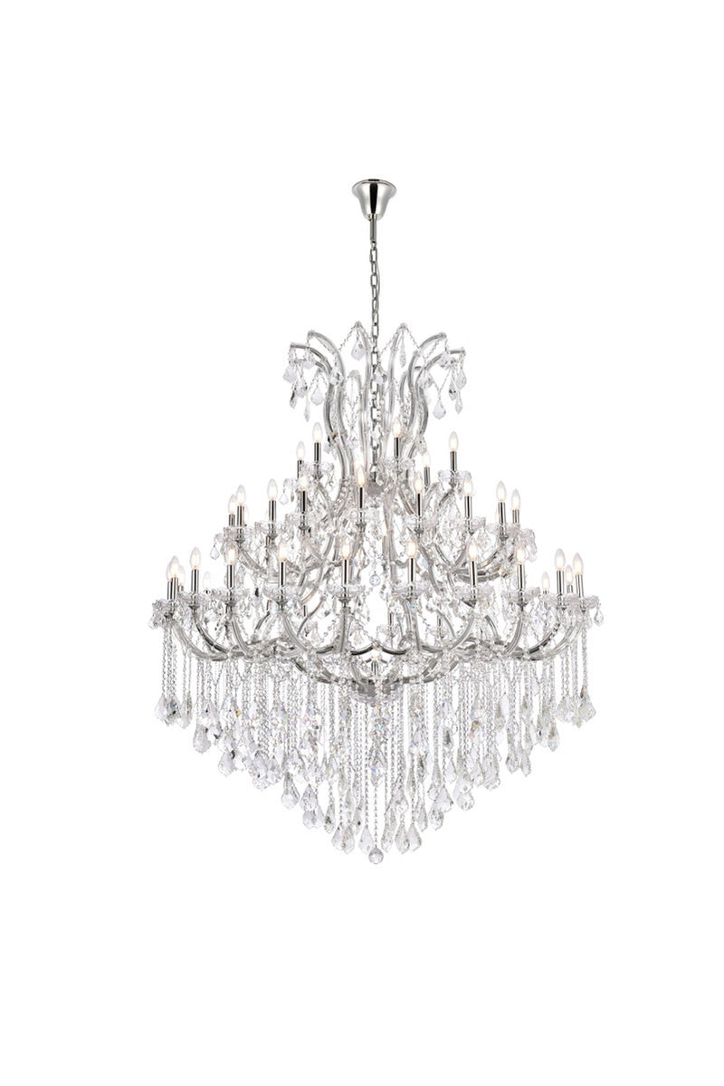 Elegant Lighting - 2800G60C/RC - 49 Light Chandelier - Maria Theresa - Chrome