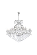 Elegant Lighting - 2800G72C/RC - 49 Light Chandelier - Maria Theresa - Chrome