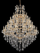 Elegant Lighting - 2801G46G/RC - 49 Light Chandelier - Maria Theresa - Gold