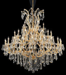 Elegant Lighting - 2801G52G/RC - 41 Light Chandelier - Maria Theresa - Gold