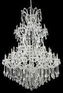 Elegant Lighting - 2801G54C/RC - 61 Light Chandelier - Maria Theresa - Chrome