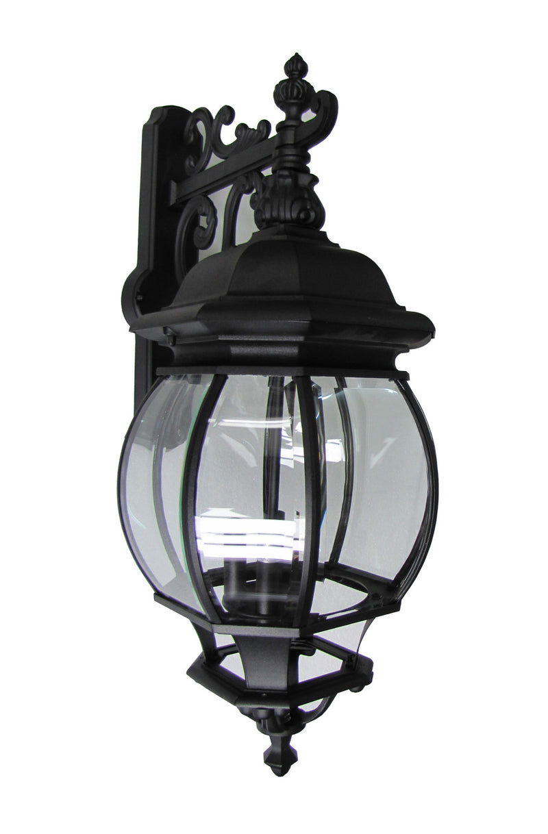 Artcraft Canada - AC8491BK - Four Light Outdoor Wall Mount - Classico - Black