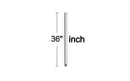 Visual Comfort Fan - DR36PN - Downrod - Universal Downrod - Polished Nickel