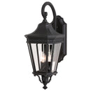 Generation Lighting - OL5402BK - Three Light Outdoor Fixture - Cotswold Lane - Black