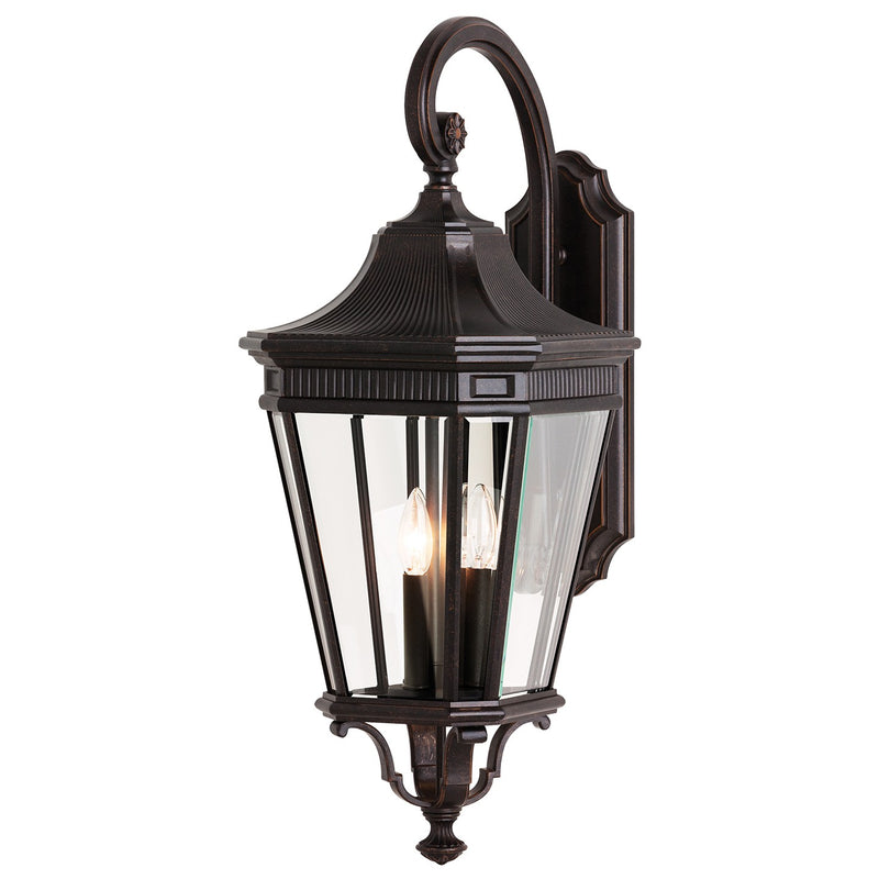 Generation Lighting - OL5404GBZ - Three Light Outdoor Fixture - Cotswold Lane - Grecian Bronze