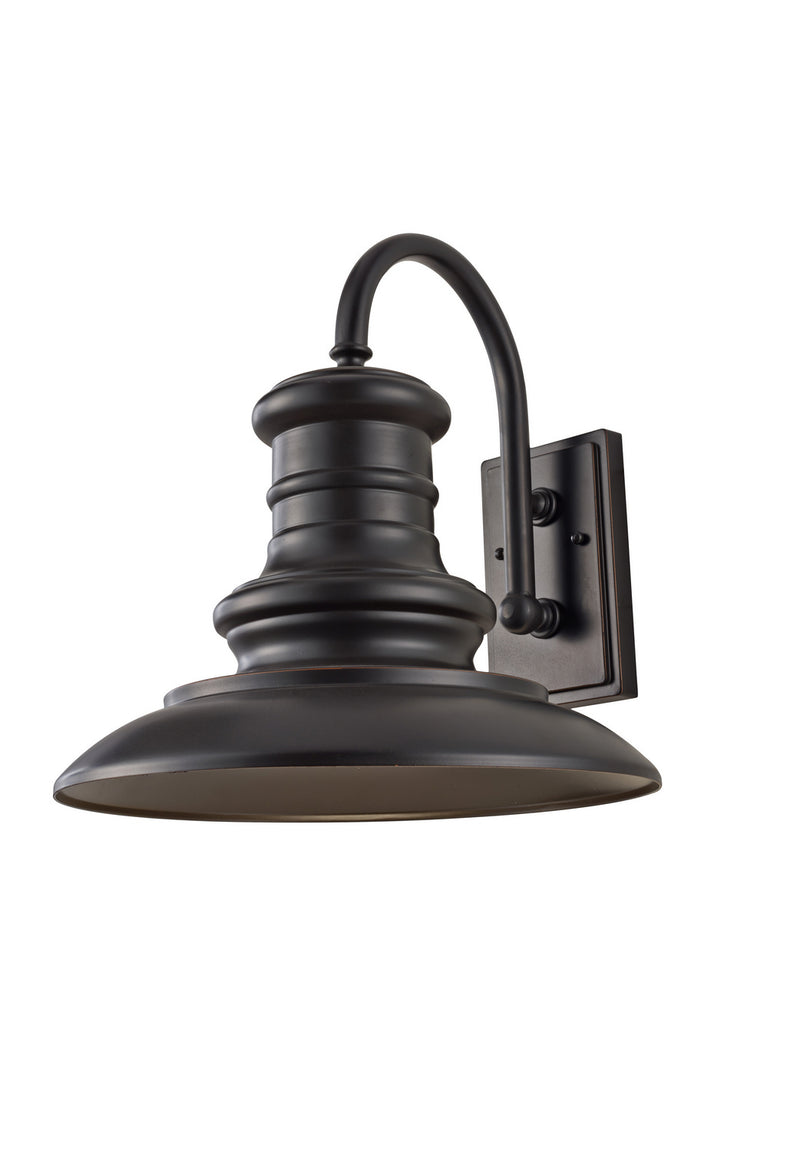 Generation Lighting. - OL9004RSZ - One Light Outdoor Wall Lantern - Redding Station - Restoration Bronze