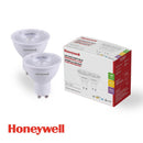 FOCO LED GU10 7W DUOPACK 900LM PROFESIONAL SERIES TONALIDAD 3000K 100-277V  50-60HZ PF0.5 CRI9 D-50MM H-55MM