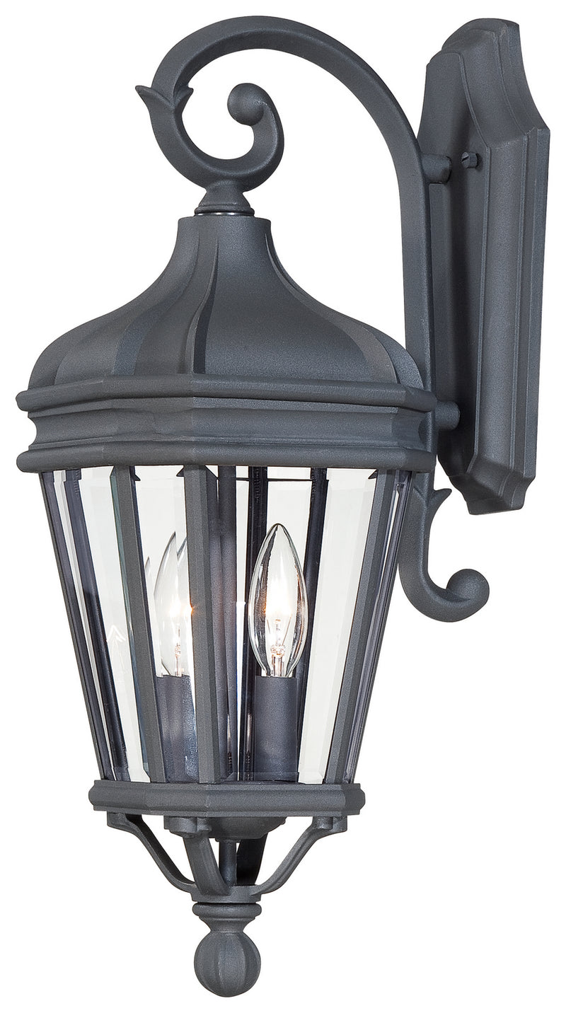 Two Light Wall Mount<br /><span style="color:#4AB0CE;">Entrega: 4-10 dias en USA</span><br /><span style="color:#4AB0CE;font-size:60%;">PREGUNTE POR ENTREGA EN PANAMA</span><br />Collection: Harrison<br />Finish: Sand Coal