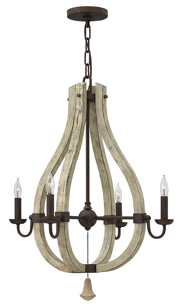 Fredrick Ramond - FR40574IRR - LED Chandelier - Middlefield - Iron Rust