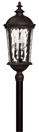 Hinkley - 1921BK - LED Post Top or Pier Mount Lantern - Windsor - Black