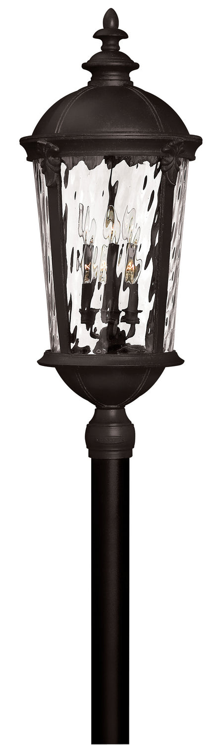 Hinkley - 1921BK - LED Post Top or Pier Mount Lantern - Windsor - Black