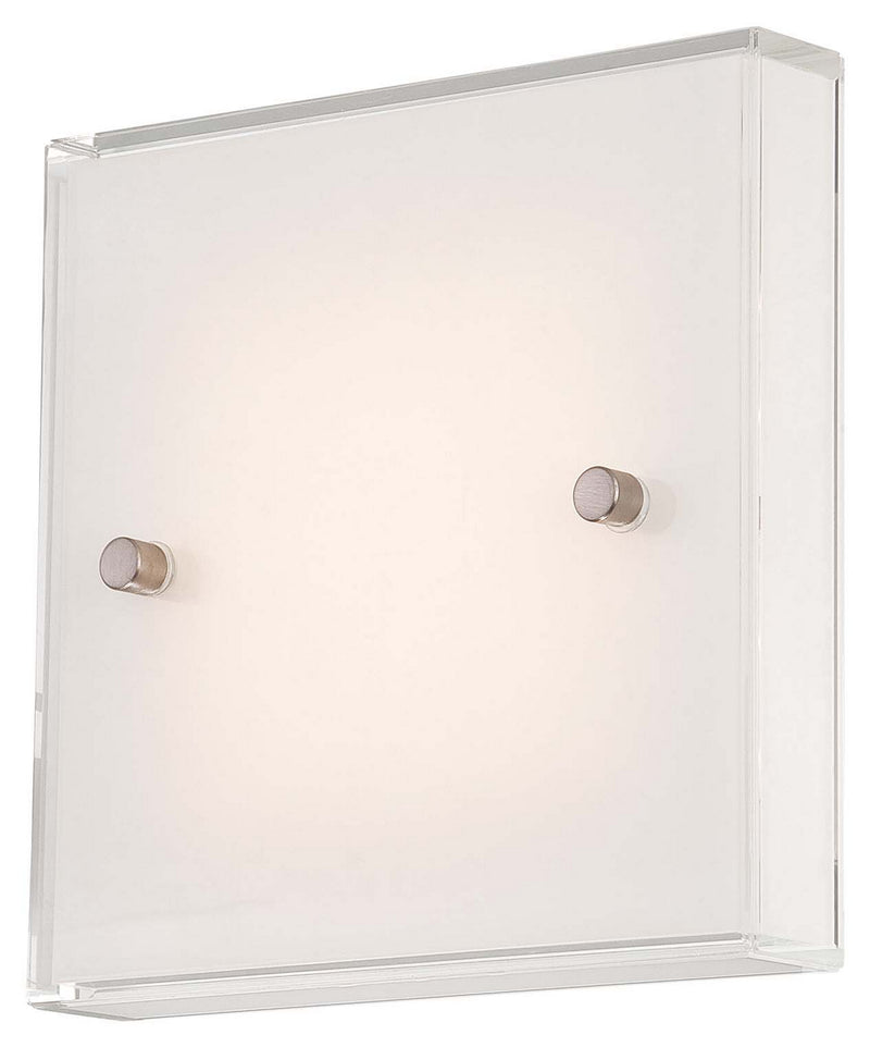 George Kovacs - P1141-084-L - LED Wall Sconce - Framework - Brushed Nickel