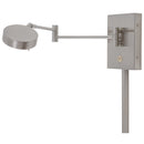 George Kovacs - P4308-084 - LED Swing Arm Wall Lamp - George's Reading Room - Brushed Nickel