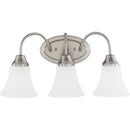 Generation Lighting - 44807-962 - Three Light Wall / Bath - Holman - Brushed Nickel