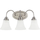 Generation Lighting - 44807-962 - Three Light Wall / Bath - Holman - Brushed Nickel