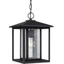 Generation Lighting - 62027-12 - One Light Outdoor Pendant - Hunnington - Black