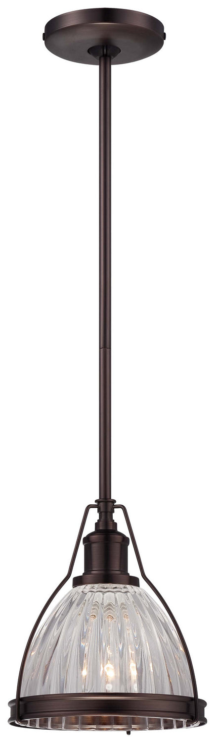 Minka-Lavery - 2242-267C - One Light Mini Pendant - Dark Brushed Bronze