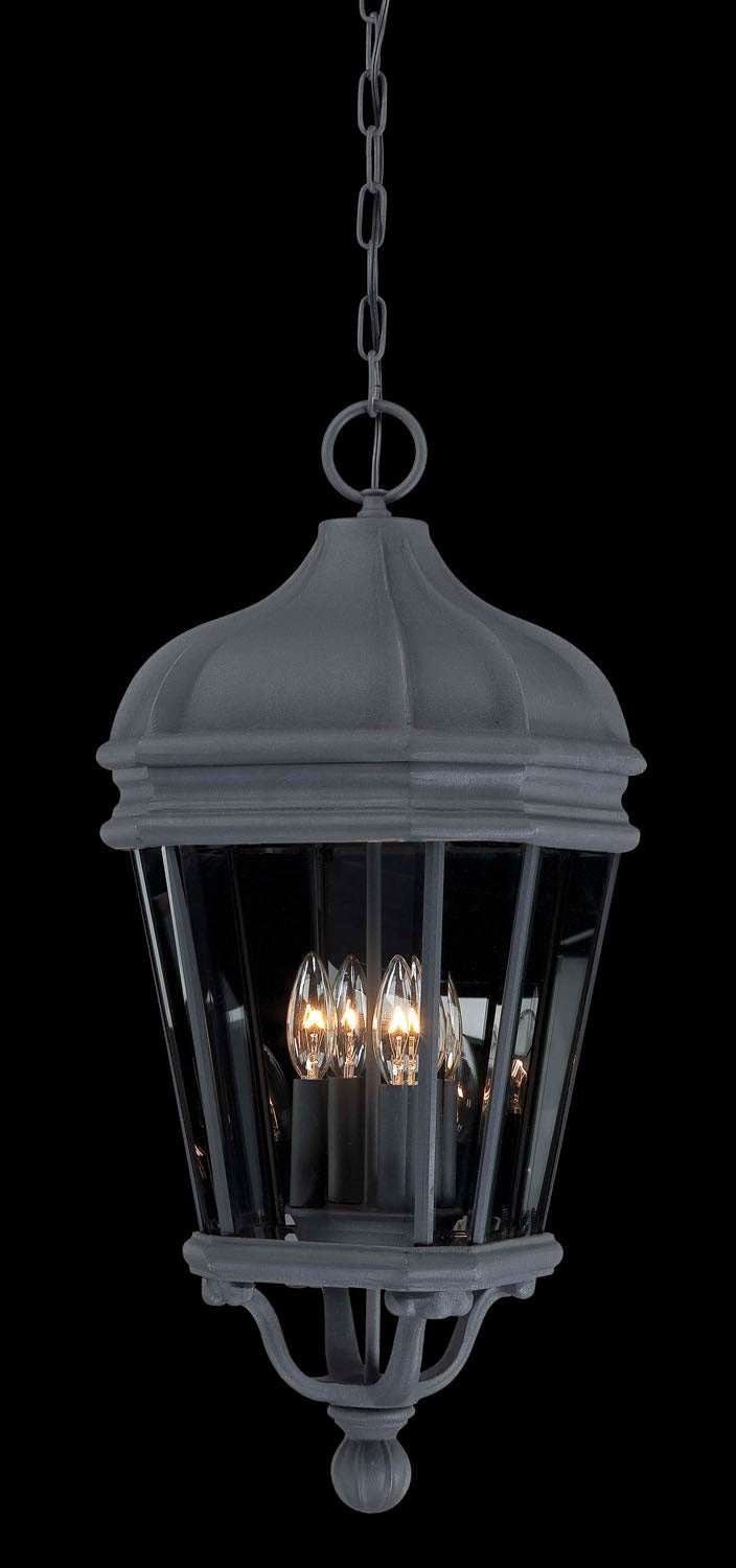 Minka-Lavery - 8694-66 - Four Light Chain Hung - Harrison - Coal