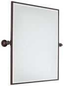 Mirror<br /><span style="color:#4AB0CE;">Entrega: 4-10 dias en USA</span><br /><span style="color:#4AB0CE;font-size:60%;">PREGUNTE POR ENTREGA EN PANAMA</span><br />Collection: Pivoting Mirrors<br />Finish: Dark Brushed Bronze