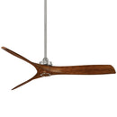 60"Ceiling Fan<br /><span style="color:#4AB0CE;">Entrega: 6-7 semanas en USA</span><br /><span style="color:#4AB0CE;font-size:60%;">PREGUNTE POR ENTREGA EN PANAMA</span><br />Collection: Aviation<br />Finish: Brushed Nickel With Distressed Koa Blades