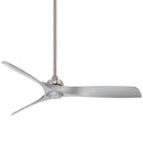 60"Ceiling Fan<br /><span style="color:#4AB0CE;">Entrega: 4-10 dias en USA</span><br /><span style="color:#4AB0CE;font-size:60%;">PREGUNTE POR ENTREGA EN PANAMA</span><br />Collection: Aviation<br />Finish: Brushed Nickel With Silver Blades