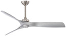 60"Ceiling Fan<br /><span style="color:#4AB0CE;">Entrega: 4-10 dias en USA</span><br /><span style="color:#4AB0CE;font-size:60%;">PREGUNTE POR ENTREGA EN PANAMA</span><br />Collection: Aviation<br />Finish: Brushed Nickel With Silver Blades