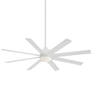 Minka Aire - F888L-WHF - 65" Ceiling Fan - Slipstream - Flat White