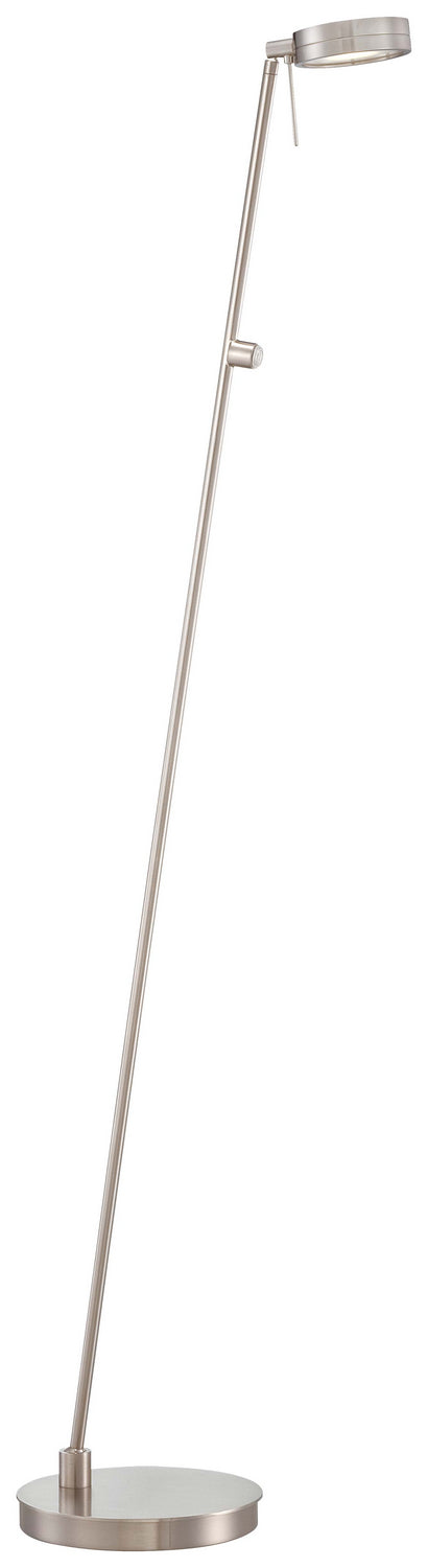 George Kovacs - P4304-084 - LED Floor Lamp - George's Reading Room - Brushed Nickel