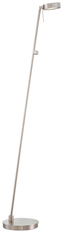 George Kovacs - P4304-084 - LED Floor Lamp - George's Reading Room - Brushed Nickel