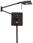 George Kovacs - P4318-647 - LED Swing Arm Wall Lamp - George's Reading Room - Copper Bronze Patina