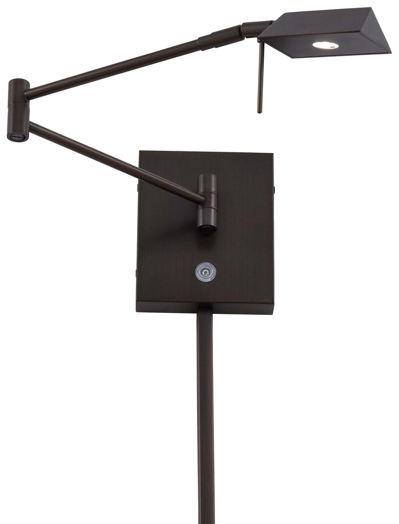 George Kovacs - P4318-647 - LED Swing Arm Wall Lamp - George's Reading Room - Copper Bronze Patina