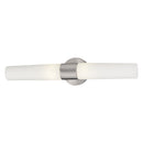 George Kovacs - P5042-144 - Two Light Bath - Saber - Brushed Stainless Steel