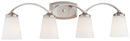 Minka-Lavery - 6964-84 - Four Light Bath - Overland Park - Brushed Nickel