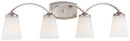 Minka-Lavery - 6964-84 - Four Light Bath - Overland Park - Brushed Nickel
