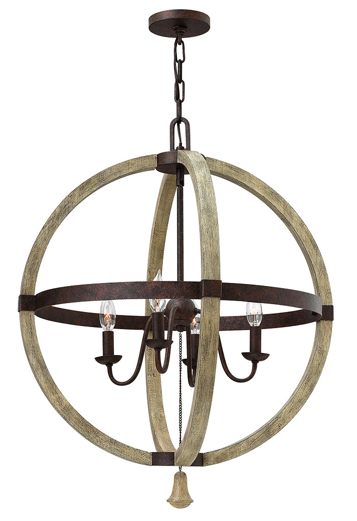 Fredrick Ramond - FR40564IRR - LED Chandelier - Middlefield - Iron Rust