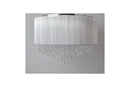 Avenue Lighting - HF1500-SLV - LED Dual Sconce - Beverly Dr. - Silver Silk String