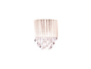 Two Light Wall Sconce<br /><span style="color:#4AB0CE;">Entrega: 4-10 dias en USA</span><br /><span style="color:#4AB0CE;font-size:60%;">PREGUNTE POR ENTREGA EN PANAMA</span><br />Collection: Beverly Dr.<br />Finish: White Silk String