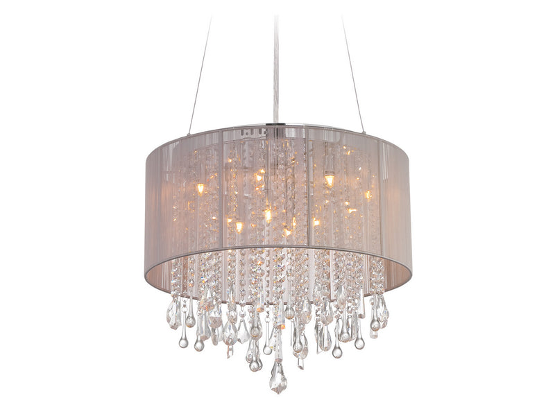 Avenue Lighting - HF1500-TP - LED Dual Sconce - Beverly Dr. - Taupe Silk String