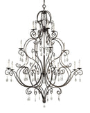 Generation Lighting - F2110/8+4+4MBZ - 16 Light Chandelier - Chateau - Mocha Bronze