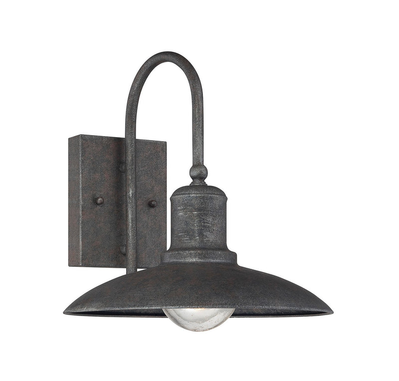 One Light Wall Mount<br /><span style="color:#4AB0CE;">Entrega: 4-10 dias en USA</span><br /><span style="color:#4AB0CE;font-size:60%;">PREGUNTE POR ENTREGA EN PANAMA</span><br />Collection: Mica<br />Finish: Artisan Rust