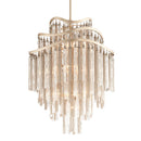 Corbett Lighting - 176-710 - Ten Light Chandelier - Chimera - Tranquility Silver Leaf