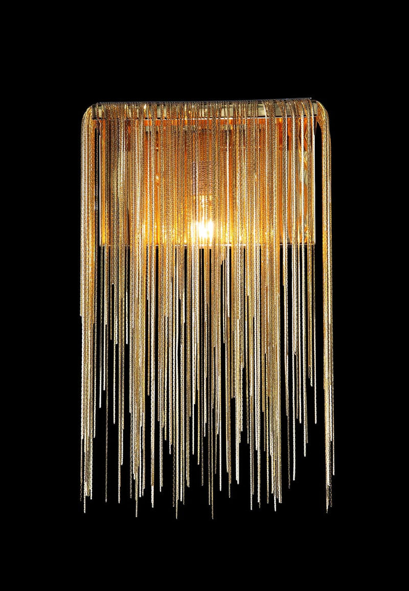 Avenue Lighting - HF1200-G - One Light Wall Sconce - Fountain Ave. - Gold
