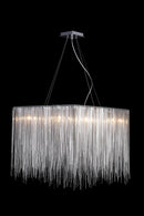 LED Chandelier<br /><span style="color:#4AB0CE;">Entrega: 4-10 dias en USA</span><br /><span style="color:#4AB0CE;font-size:60%;">PREGUNTE POR ENTREGA EN PANAMA</span><br />Collection: Fountain Ave.<br />Finish: Chrome